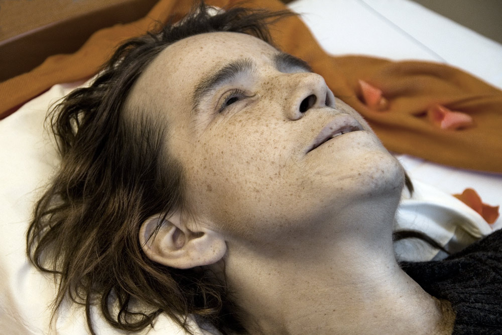 Ursula, at peace, hours after her death, Berlin, 2010